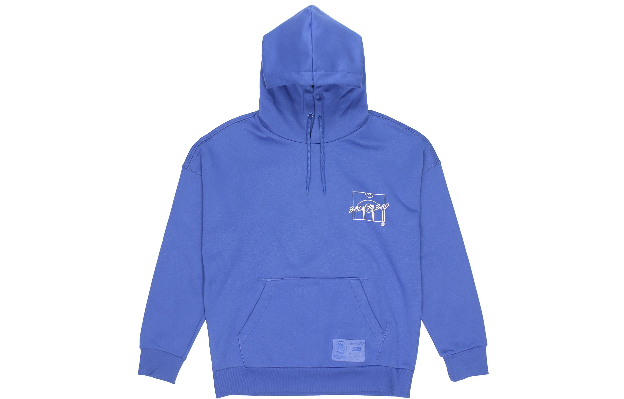 Li-Ning BADFIVE Basketball Hoodie Fleece Pullover - Bright Sapphire Blue AWDQ767-4