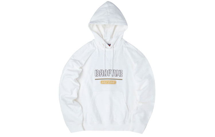 Li-Ning BADFIVE Basketball Hoodie White Floral Graffiti Sportswear AWDPA95-1