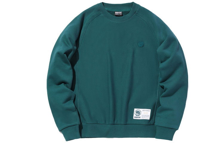 Li-Ning BADFIVE Basketball Knit Crewneck Sweatshirt Sea Blue () AWDQ493-1