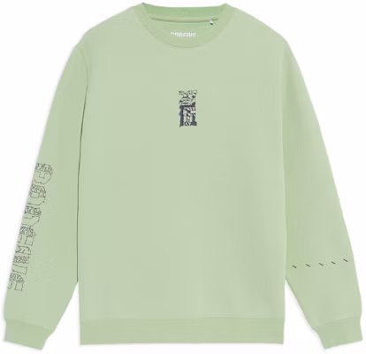 Li-Ning BADFIVE Basketball Series Tiger Print Crewneck Sweatshirt - Aqua Green AWDS135-5 Buy Li-Ning BADFIVE Basketball Series Tiger Print Crewneck Sweatshirt - Aqua Green AWDS135-5