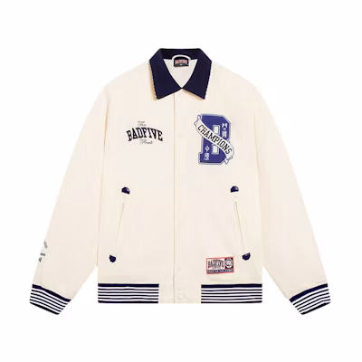 Li-Ning BADFIVE Beige Button Long Sleeve Jacket with Logo Patch - AJMS109-2