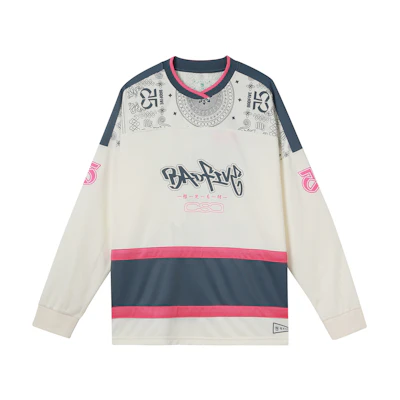 Li-Ning BADFIVE Casual Sports Pullover Knitted Sweatshirt Beige AAER207-1
