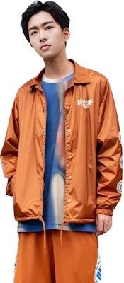 Li-Ning BADFIVE Chang'an Youth Brown Polo Collar Jacket AFDP819-2 Shop Li-Ning BADFIVE Chang'an Youth Brown Polo Collar Jacket AFDP819-2