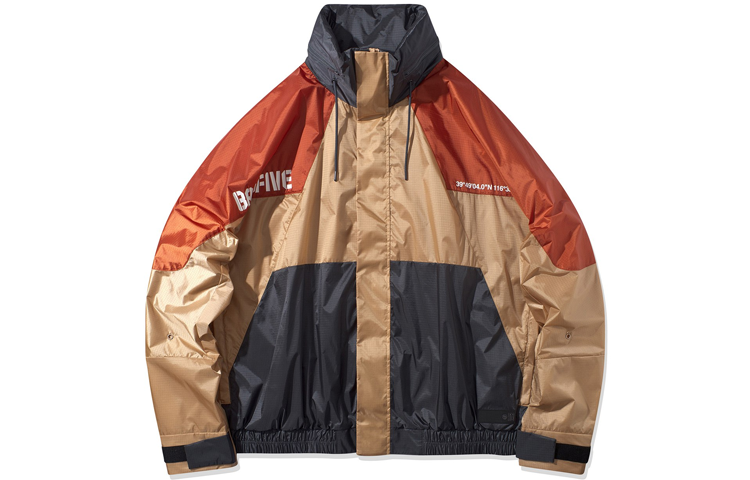 Li-Ning BADFIVE Colorblock Casual Sports Windbreaker Jacket AFDQ099-2