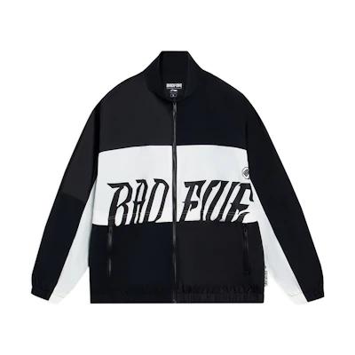Li-Ning BADFIVE Colorblock Logo Zip-Up Jacket Black AFDT061-3