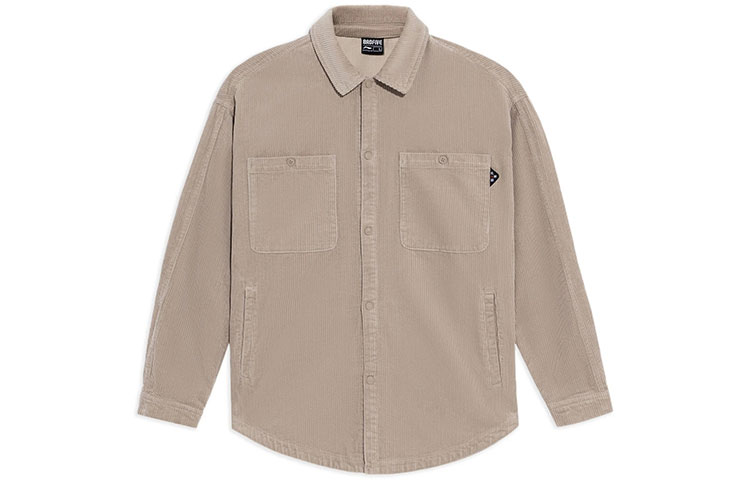 Li-Ning BADFIVE Corduroy Loose Fit Casual Jacket Khaki () AFDS069-1