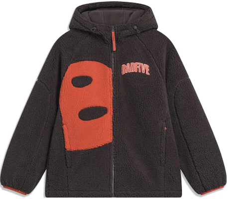 Li-Ning BADFIVE Graphic Print Fleece Hoodie Jacket for Men AFDT665-3 Buy Li-Ning BADFIVE Graphic Print Fleece Hoodie Jacket for Men AFDT665-3