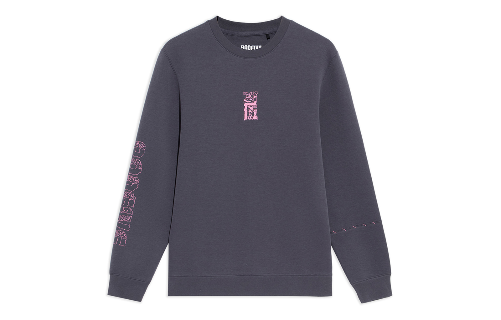 Li-Ning BADFIVE Graphic Pullover Hoodie - Earth Gray AWDS135-2