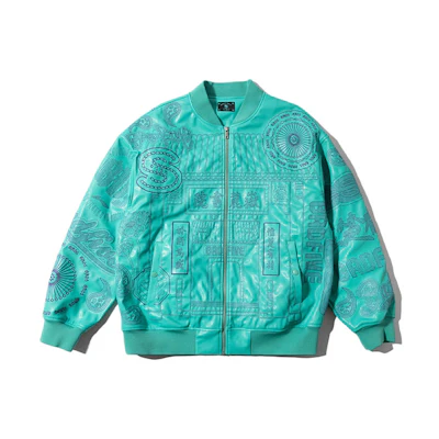 Li-Ning BADFIVE Green Graphic Zip Jacket Loose Fit - Autumn Collection AJDR483-1