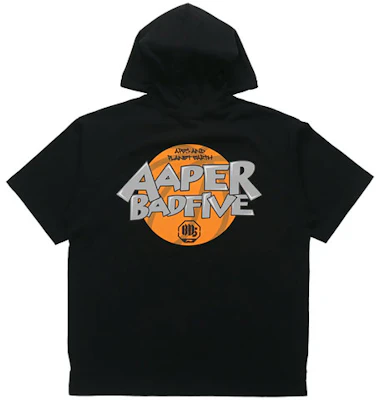 Li-Ning BADFIVE Hoodie Lengan Pendek Hitam Ape Print Tema Taktikal AWDR719-1 Lookbook Li-Ning BADFIVE Hoodie Lengan Pendek Hitam Ape Print Tema Taktikal AWDR719-1