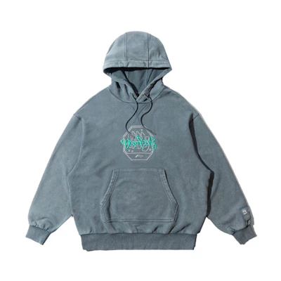 Li-Ning BADFIVE Hoodie Unisex - Powder Blue Casual Pullover AWDRD23-3