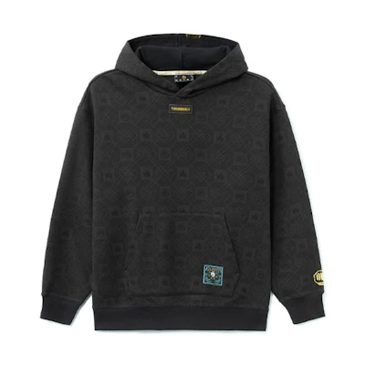 Li-Ning BADFIVE Jiangzuo Pullover Hoodie Black Unisex Couple Style AWDRE21-1