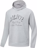 Li-Ning BADFIVE Letter Print Pullover Sweatshirt Unisex Light Gray AWDT887-2 Li-Ning BADFIVE Letter Print Pullover Sweatshirt Unisex Light Gray AWDT887-2