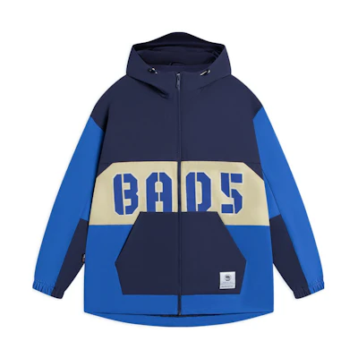 Li-Ning BADFIVE Logo Zip-Up Hooded Jacket Men’s – Indigo Blue AFDSA81-1
