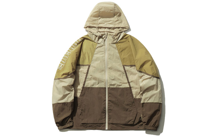 Li-Ning BADFIVE Loose Fit Brown Hoodie Jacket for Men AFDR133-1