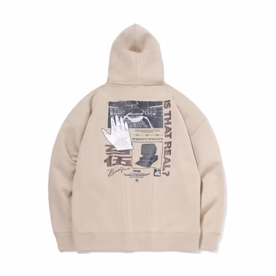 Li-Ning BADFIVE Loose Fit Pullover Hoodie Men’s - Khaki AWDR087-3