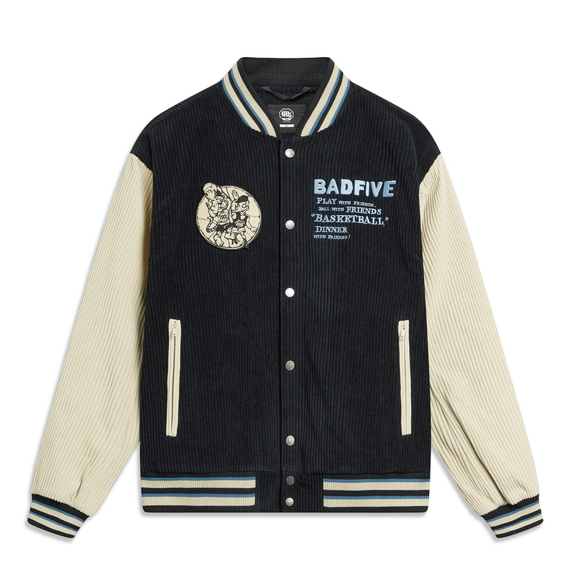 Li-Ning BADFIVE Men’s Black Graphic Print Sports Jacket AJMT231-2