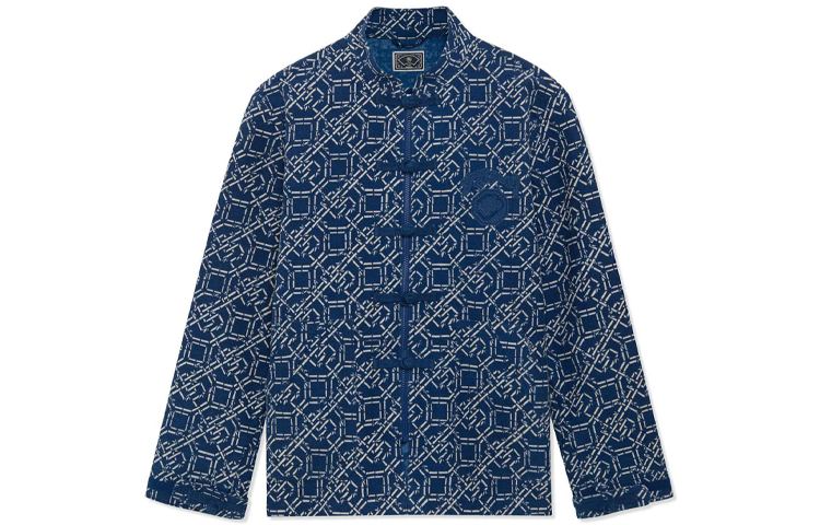 Li-Ning BADFIVE Printed Loose Jacket Blue -  Sportswear AFDR883-1 圖 2