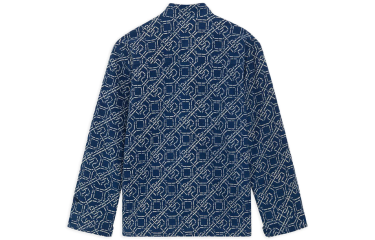 Li-Ning BADFIVE Printed Loose Jacket Blue -  Sportswear AFDR883-1 圖 3