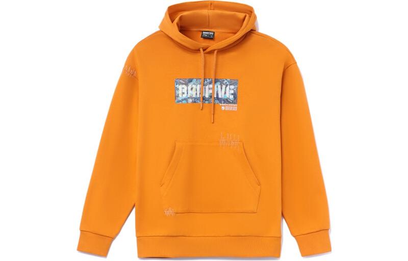 Li-Ning BADFIVE Pullover Sweatshirt Unisex Orange AWDR411-6
