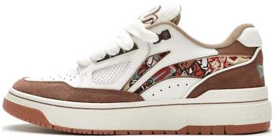 Li-Ning BadFive Rookie 2 Low 'White Brown' ABCS115-5 Li-Ning BadFive Rookie 2 Low 'White Brown' ABCS115-5