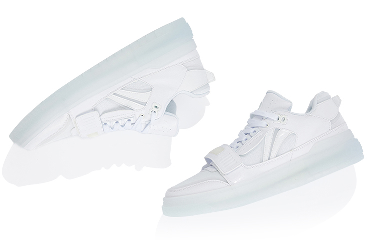 Shop LiNing李寧 新秀Rookie 耐磨 低筒 復古籃球鞋 男款 白色