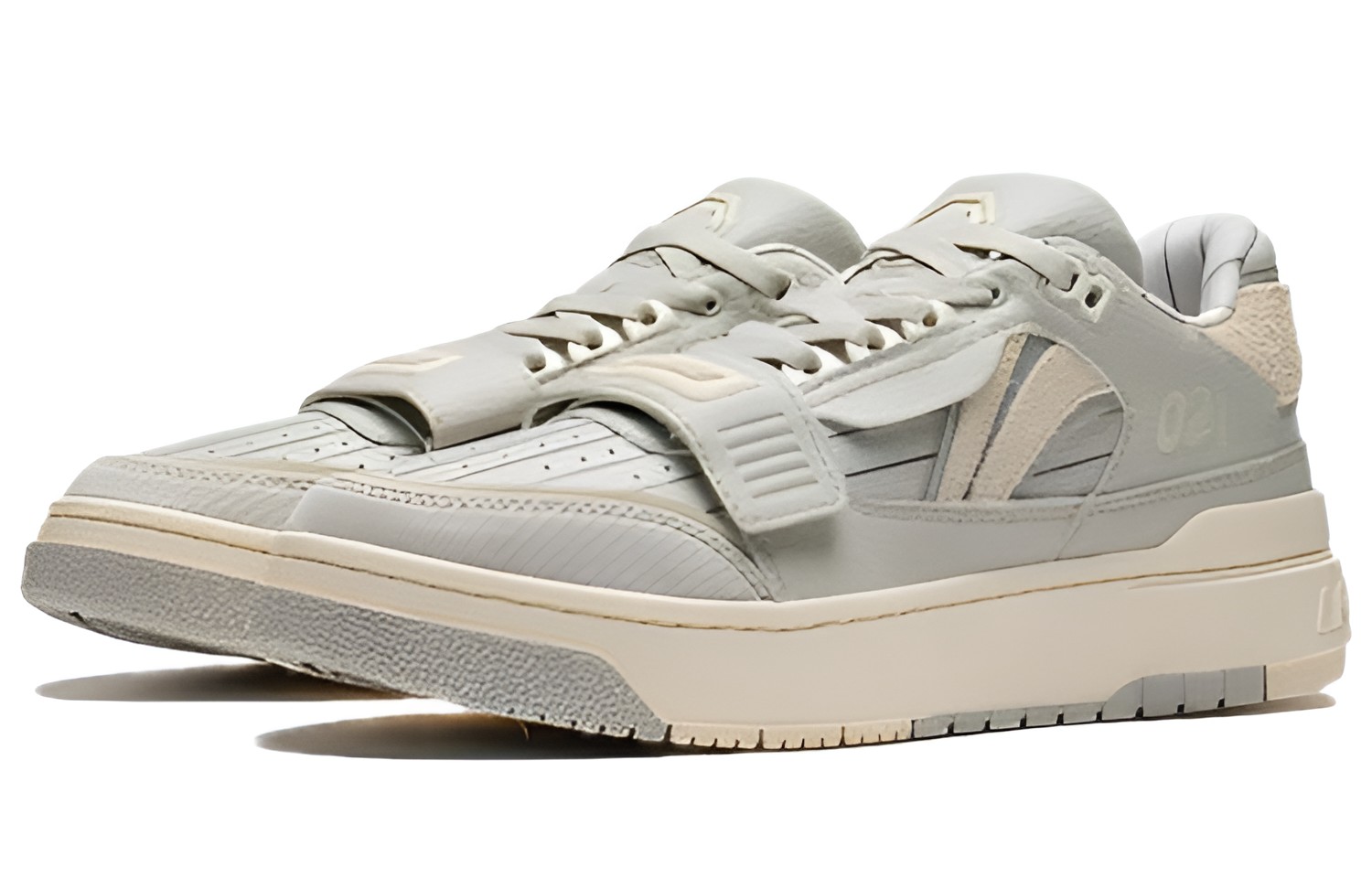 Lookbook Li-Ning BadFive Rookie Shanghai 'Grey White' ABCS027-12