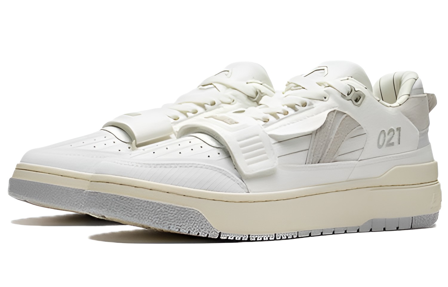 Lookbook LiNing李寧 新秀Rookie 潮流 滬hood 上海城市限定 耐磨 低筒 復古籃球鞋 男款 白灰