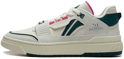 Li-Ning BadFive Rookie Skate Shoes 'Cream White Black' ABCT067-1 Li-Ning BadFive Rookie Skate Shoes 'Cream White Black' ABCT067-1