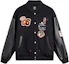 Order Li-Ning BADFIVE Series Black Polyester Button-Up Sports Jacket AJMU013-1
