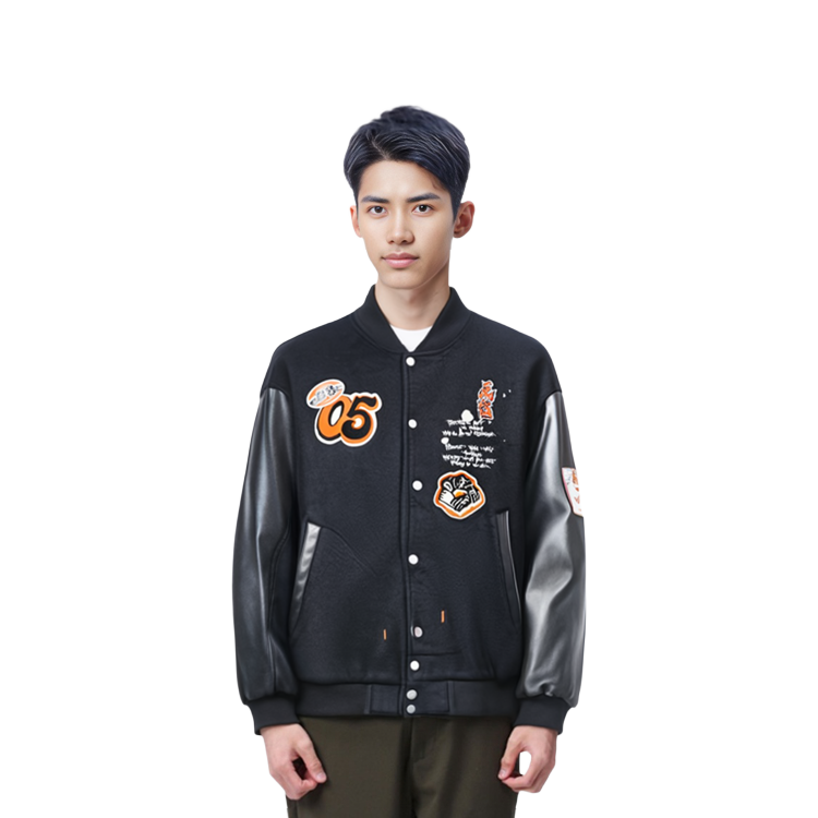 Purchase Li-Ning BADFIVE Series Black Polyester Button-Up Sports Jacket AJMU013-1