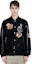 Sizing Li-Ning BADFIVE Series Black Polyester Button-Up Sports Jacket AJMU013-1