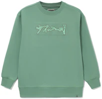 Li-Ning BADFIVE Sichuan Series Mint Green Graphic Pullover Sweater Men AWDRG81-2 Li-Ning BADFIVE Sichuan Series Mint Green Graphic Pullover Sweater Men AWDRG81-2