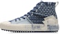 Li-Ning Badfive Skate 'Biru Putih' AGCR287-3