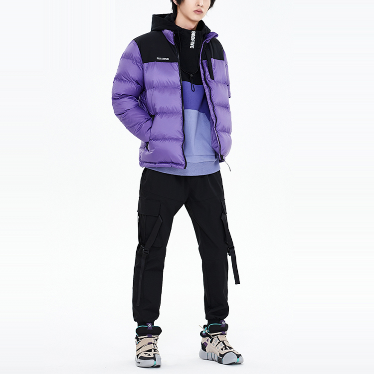 Li-Ning BADFIVE Ultraviolet Short Down Jacket for Basketball AYMP101-5 圖 4