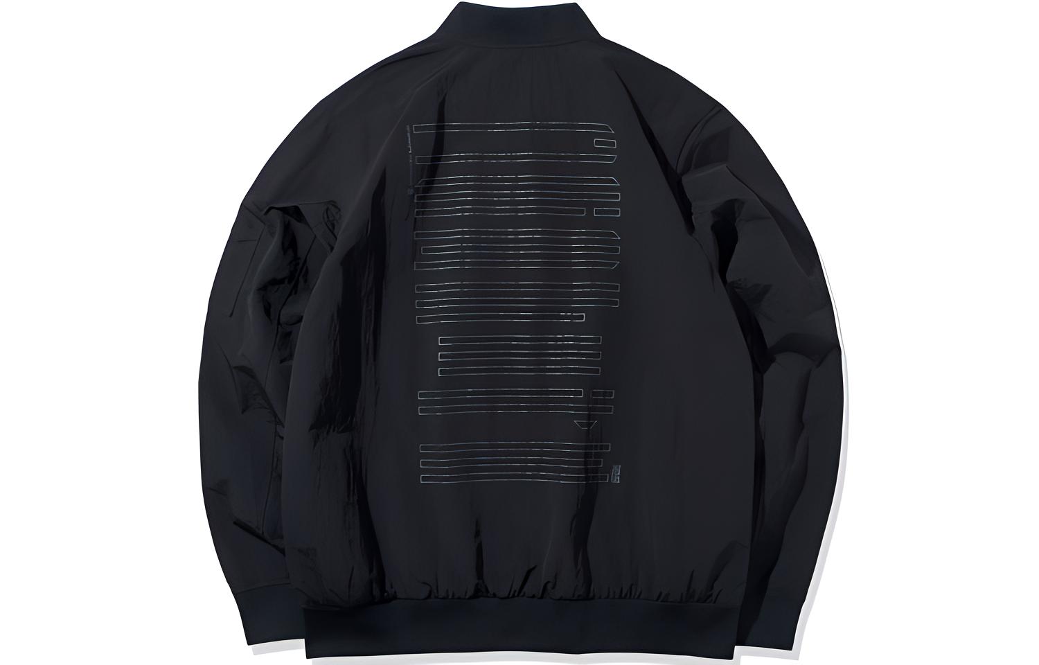 Li-Ning BADFIVE Water-Resistant Casual Sports Jacket Black AJDQ005-5