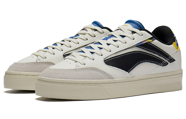 Lookbook Li-Ning BadFive Wave 180 Low x Pablo Lentile 'Putih Hitam' AECS037-1