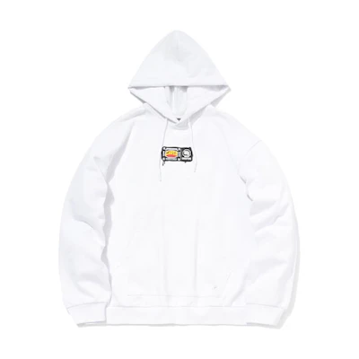 Li-Ning BADFIVE White Cartoon Pullover Casual Sports Sweatshirt AWDQC31-1