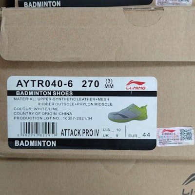 Li-Ning Badminton 'Combat' Raket Terbaik AYTR040-6 Lookbook Li-Ning Badminton 'Combat' Raket Terbaik AYTR040-6