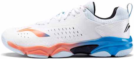 Li-Ning Badminton 'White Blue Low Top' AYZU005-1 Li-Ning Badminton 'White Blue Low Top' AYZU005-1