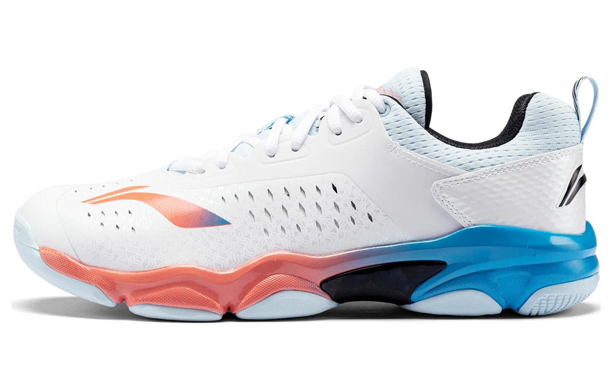 Buy LiNing李寧 舒適百搭 減震耐磨 低筒 羽毛球鞋 男女同款 白藍