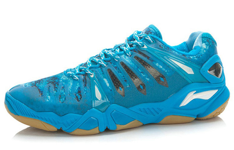 Lookbook Li-Ning Badminton Rendah 'Biru' AYAH009-4