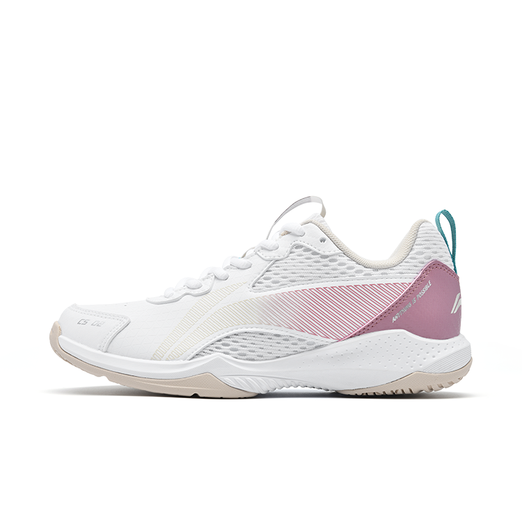 Li-Ning Badminton Low 'White Pink' AYTU011-4
