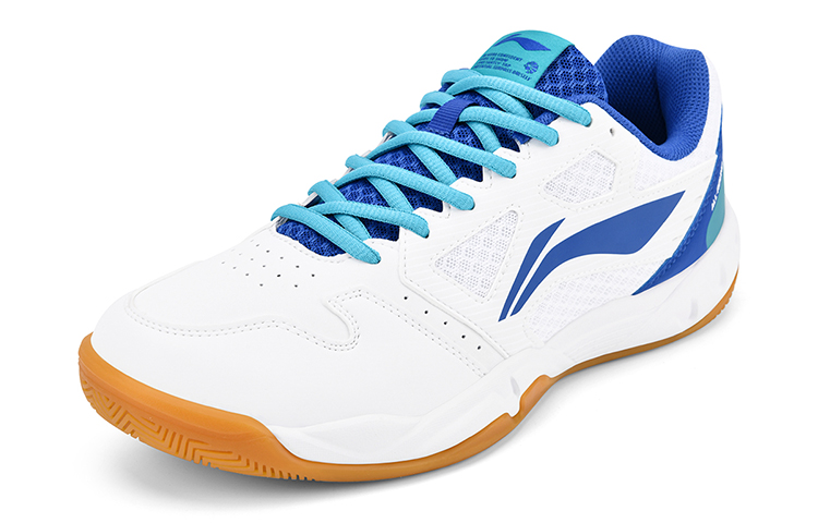 Order Li-Ning Badminton Profesional 'Putih Biru' AYTT023-2
