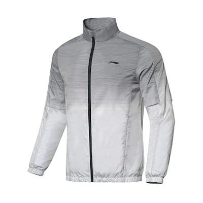 Li-Ning Badminton Series Casual Sports Jacket - Heather Gray AFDQ721-3