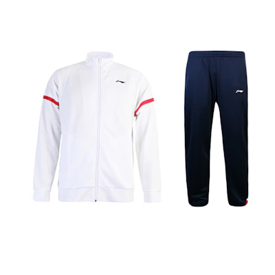 Li-Ning Badminton Series Logo Tracksuit Set - Zip-Up Jacket & Joggers AWET009-2