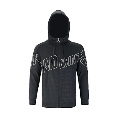 Li-Ning Badminton Series Thickened Black Sports Casual Hoodie Jacket AWDQ829-2