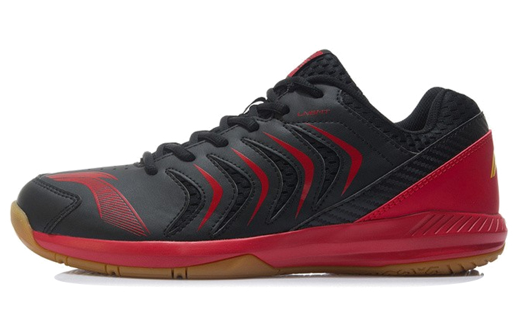 Li-Ning Badminton Shoes 'Black Red' AYTR043-2