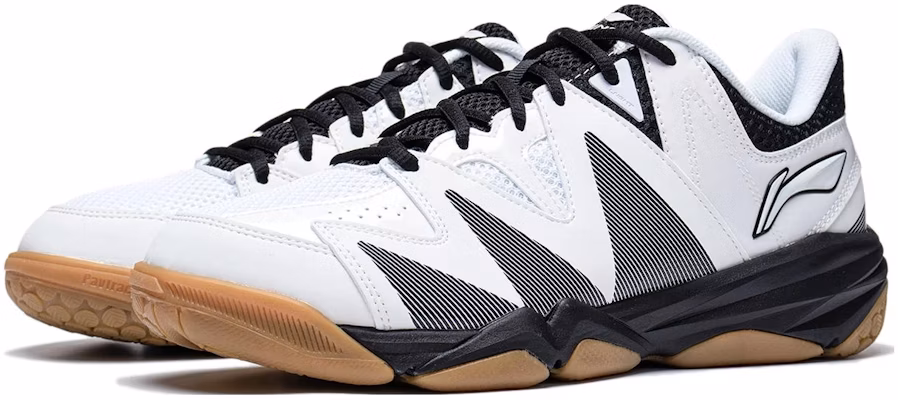 Li-Ning Badminton Shoes 'White Black' AYTT025-1 Lookbook Li-Ning Badminton Shoes 'White Black' AYTT025-1