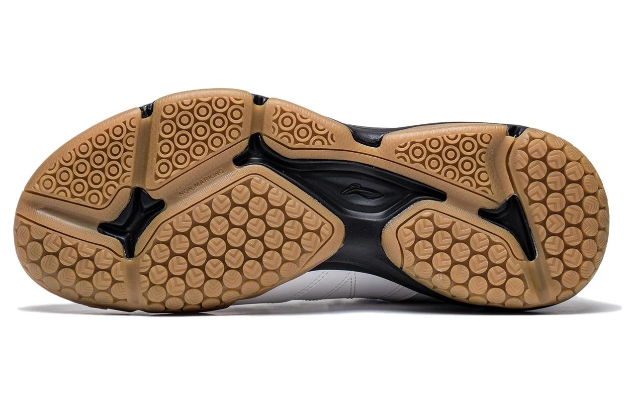 Sizing Kasut Badminton Li-Ning 'Putih Hitam' AYTT025-1